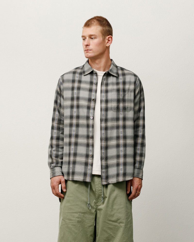 MOTIF PLAID SHIRT