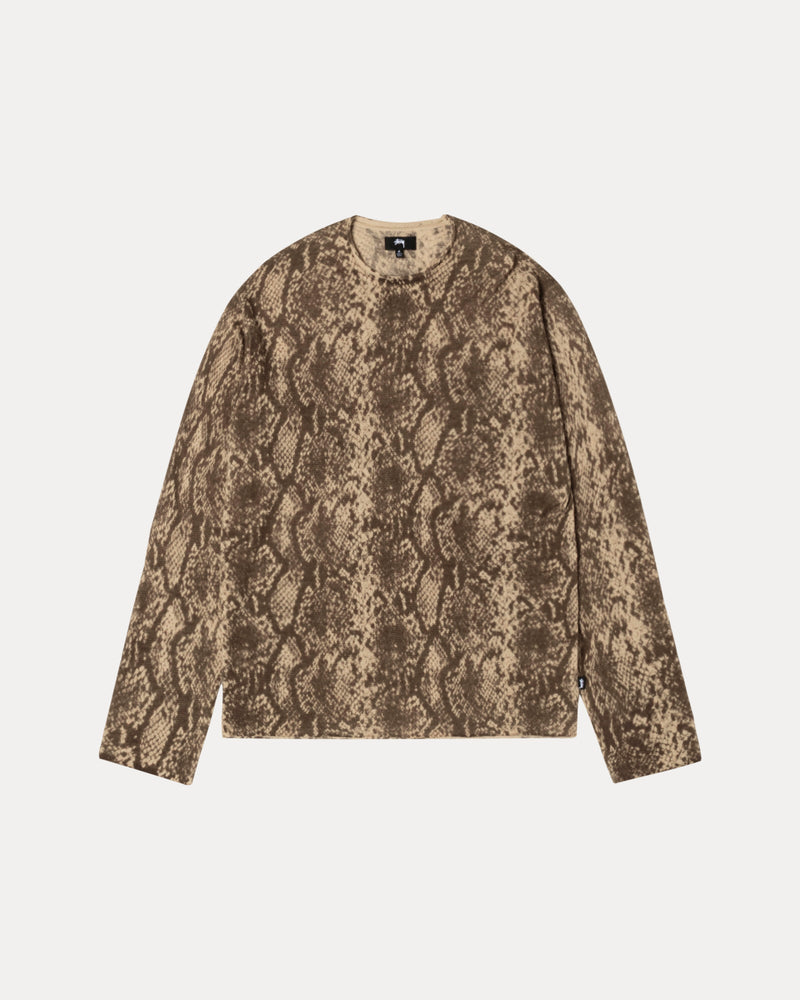 PYTHON KNIT CREW