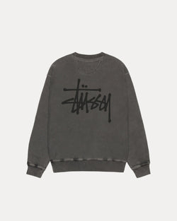 BASIC STÜSSY CREW PIGMENT DYED