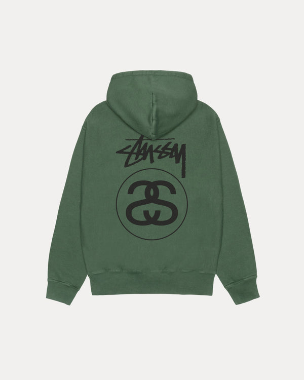 STOCK LINK ZIP HOODIE PIGMENT DYED