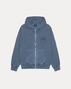 STÜSSY WEAR ZIP HOODIE PIGMENT DYED